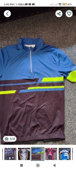 Tricouri ciclism 11 buc mărimi XS , S , M , L și XL