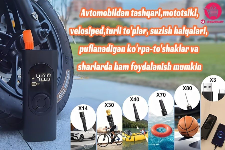 Simsiz havo haydovchi nasosi
Yangi avlod avtomobil yordamchisi