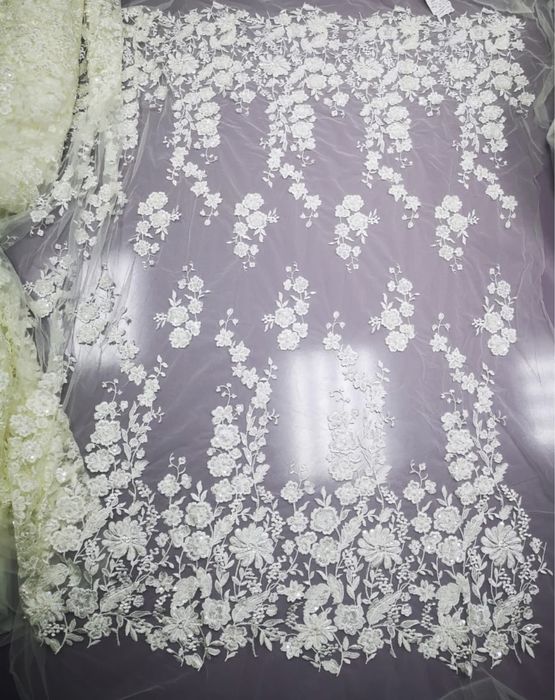 Ткани кружева для свадебных платьев