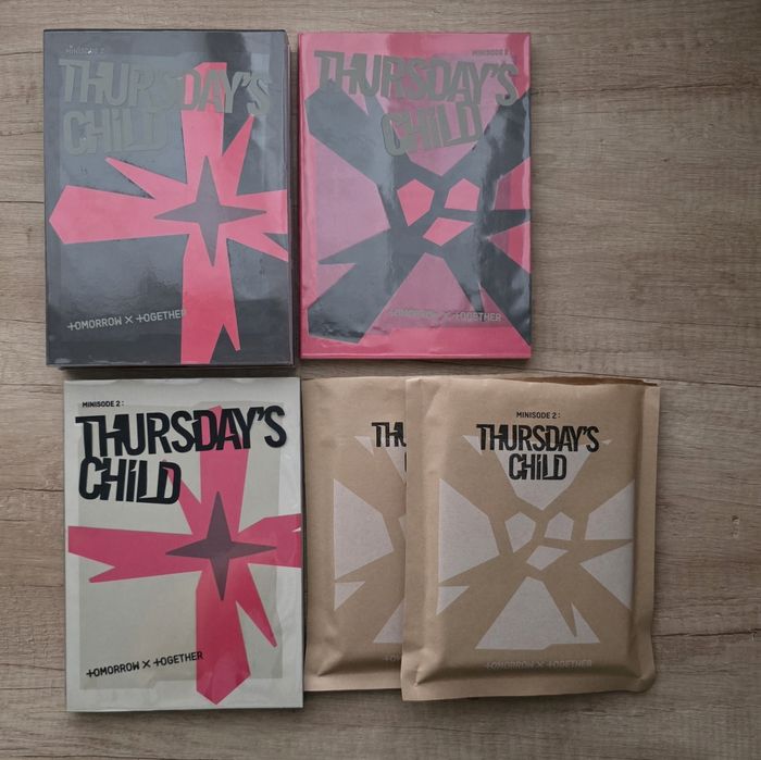 Кпоп албуми TXT, Enhypen, TomorrowXTogether Kpop