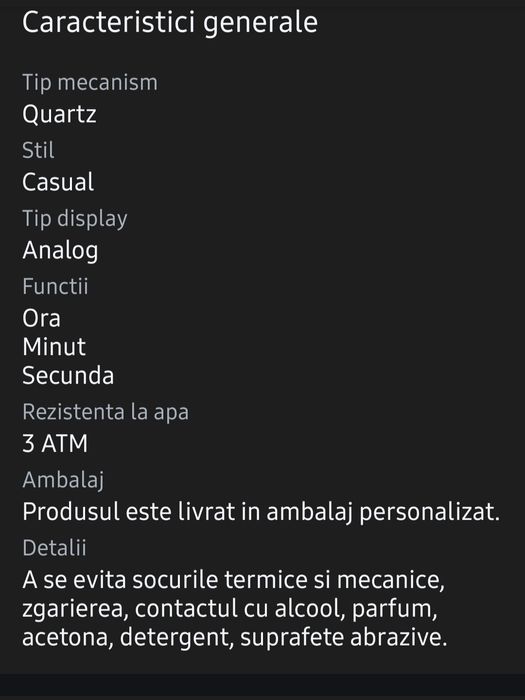 Ceas Frederic Graff Tank Black - NOU