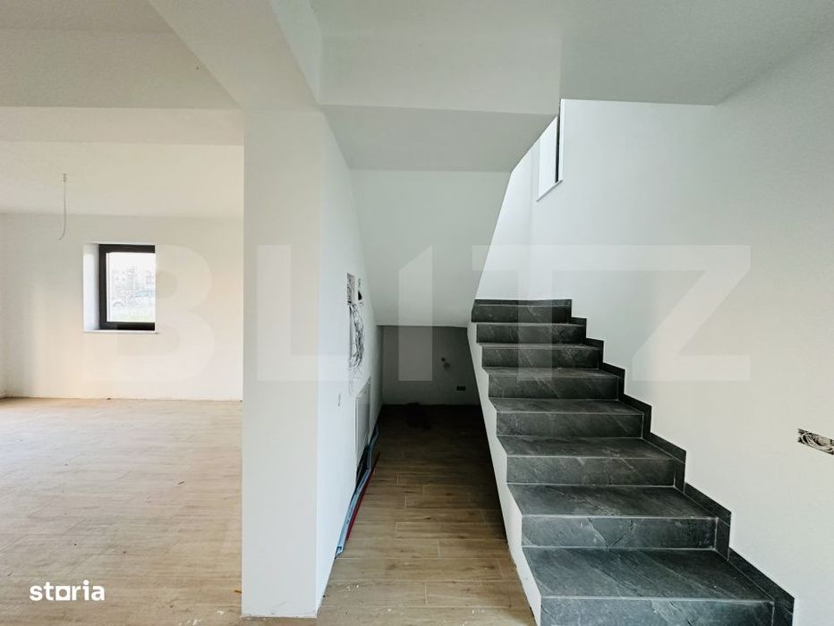 Casa tip duplex 4 camere 130mp utili, complex rezidential nou, in Trac