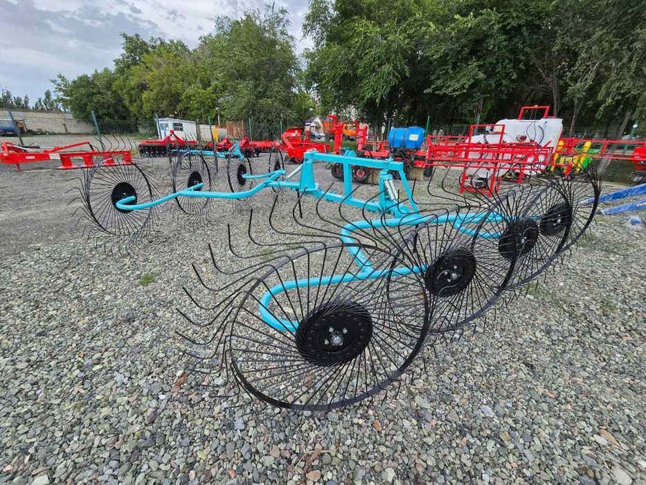 Грабли-сеноворошилки OGR 8-колесные 6.3 м MV-Groupp