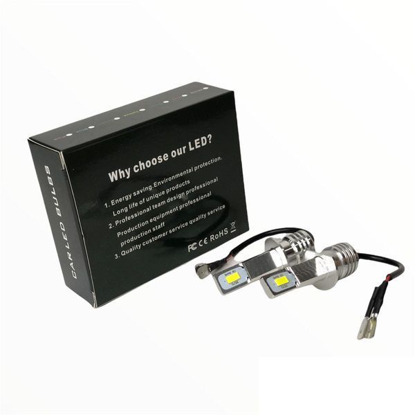 Лед крушки CSP3570 за автомобил без вентилатор H1 2 бр.