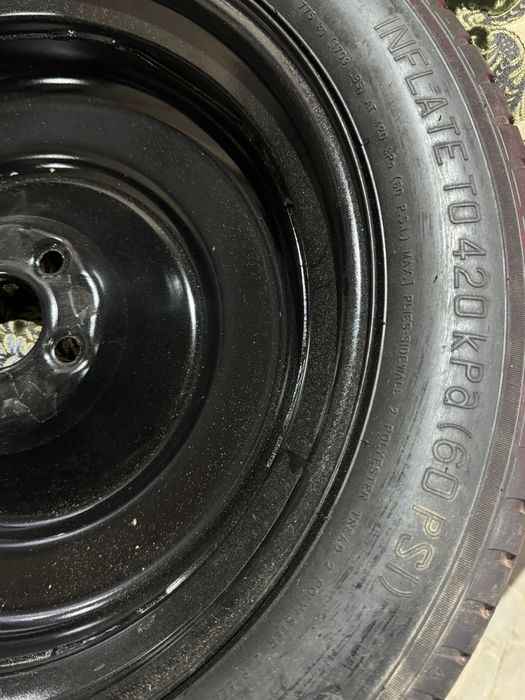 Запасное колесо ( докатка).