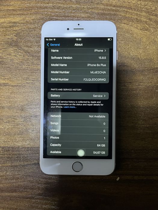 Iphone 6 s plus 64 gb