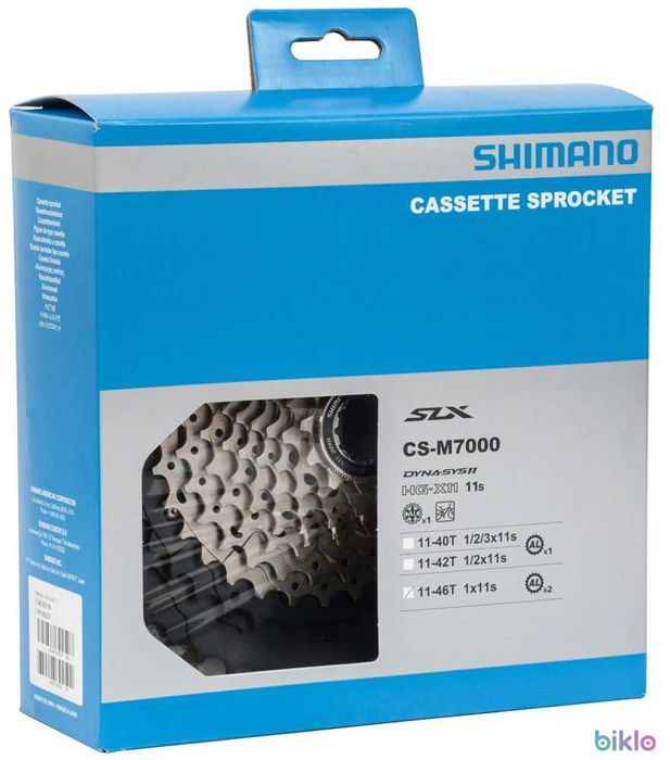 Pinioane Shimano SLX CS-M7100 11-viteze 11-46