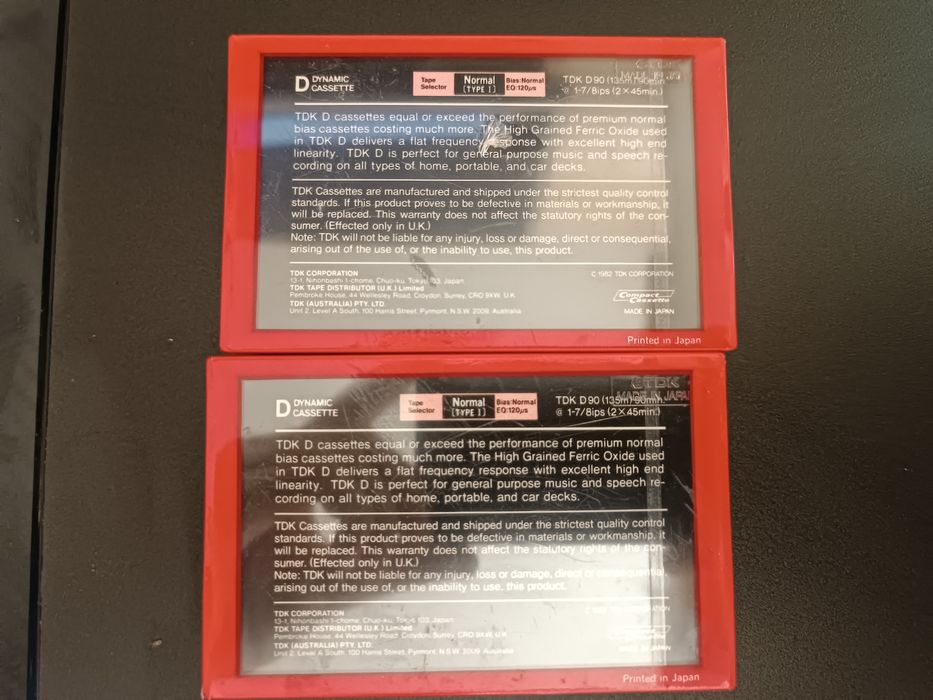 Стари касети за касетофон