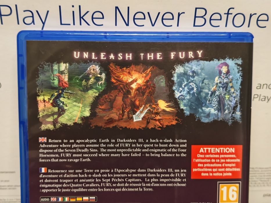 PS4 за конзола Darksiders III PS 4 5 Play Station Игра