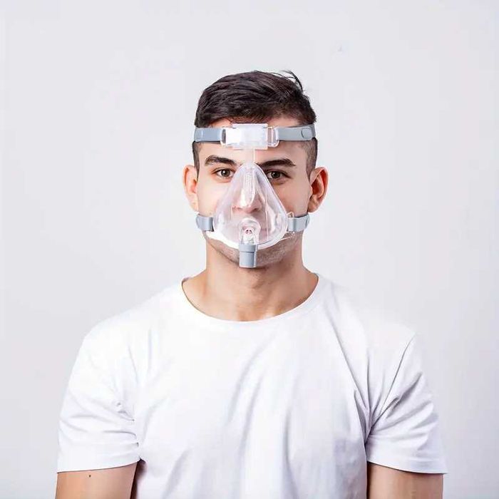 Masca sau masti CPAP marime M, nas-gura NOI si furtun