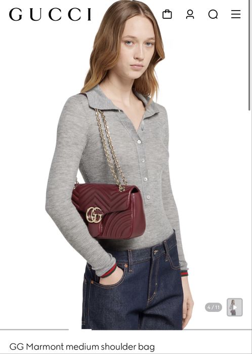 Сумка Gucci Гуччи marmont medium