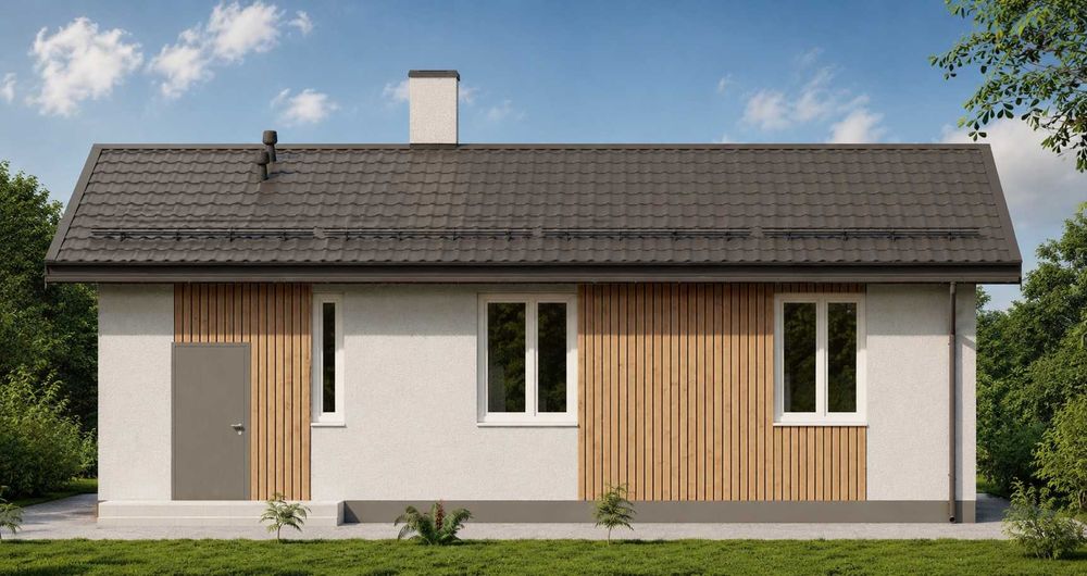 Дом из ЛСТК под ключ — IQONIQ Construction