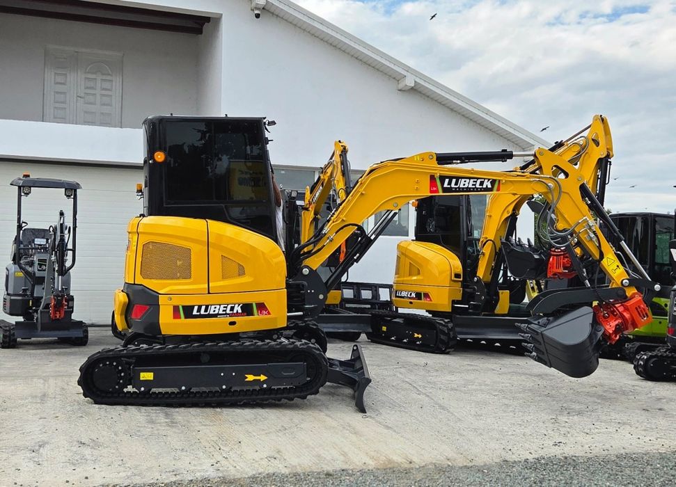 Excavator LUBECK W400-ultra NOU-Motorizare YANMAR- Factură externă fără TVA