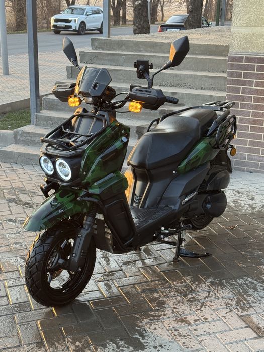 Мопед танк камуфляж