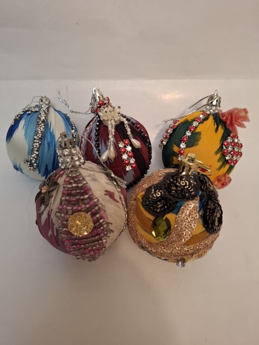 Елочные шары ручной работы