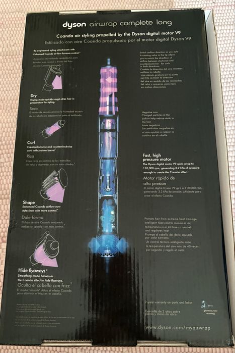 Multistyler Dyson HS05 Airwrap Complete Long, Albastru de Prusia/Cupru