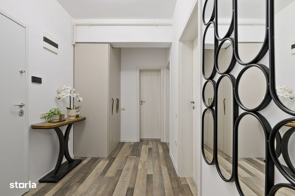 Prima utilizare ! Apartament 2 camere in bloc nou, 64 mp | Mobilat