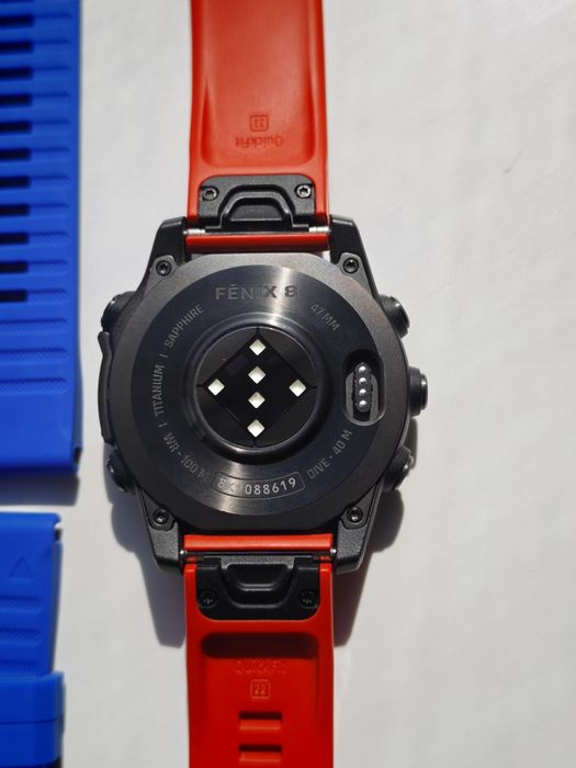 Garmin Fenix 8, 47 mm, Titanium/Sapphire