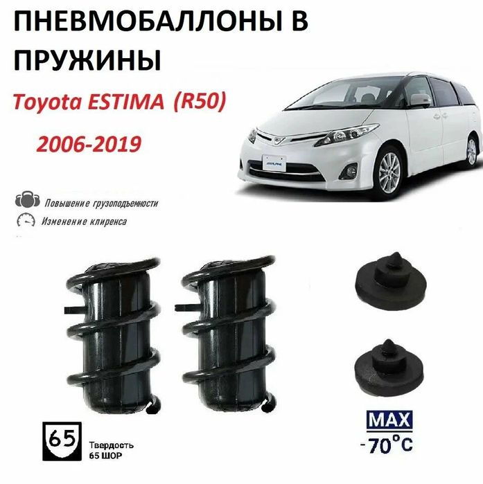 Пневмабаллоны на пружину