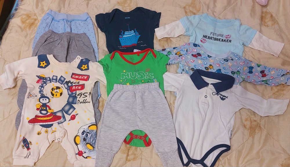 Пакет вещей для новорожденных