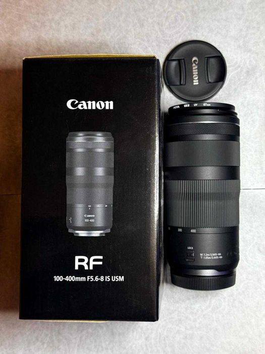 Canon RF 100-400mm f/5.6-8 IS USM. В идеале + Фильтр