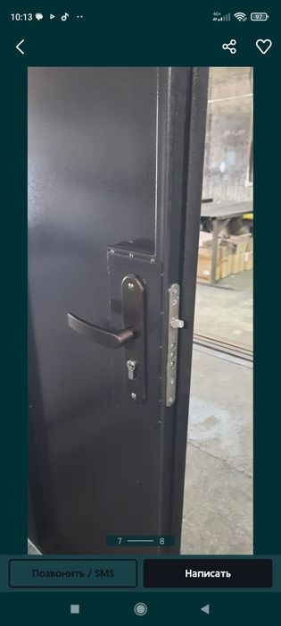 Металлические утеплённые входные двери