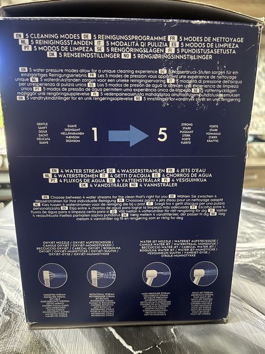 Зъбен душ на ORAL-B чисто нов перфектен