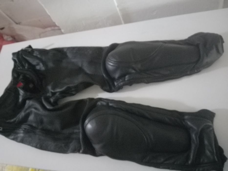 Кожен мотоциклетен панталон