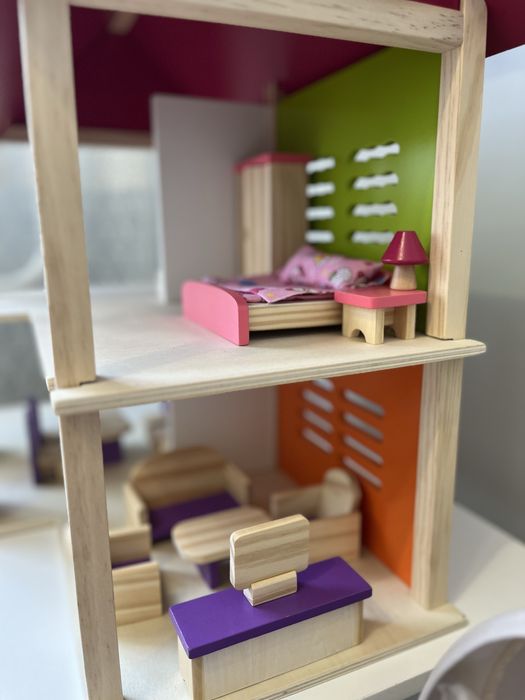 Домик детский деревянный