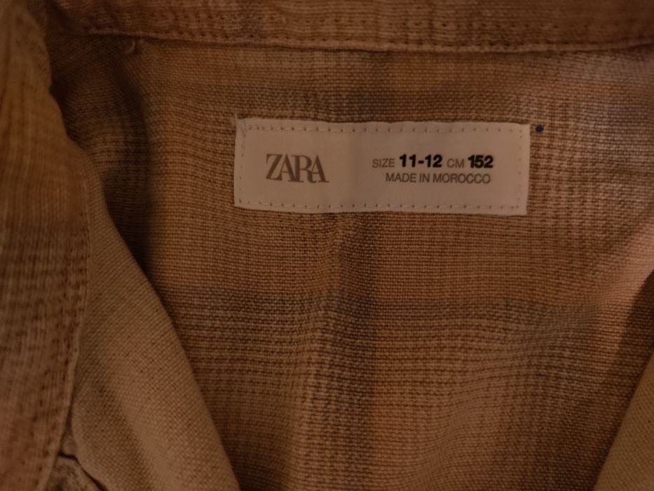 Жълта риза от зара чисто Нова и НЕ Е НОСЕНА