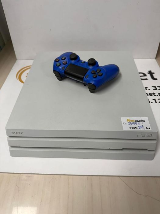 Consola Sony PlayStation 4 Pro, 1TB, White -T-