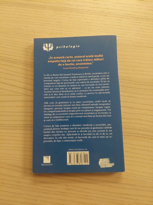 Dr. Eric Goodman Anxietatea, bestia din tine