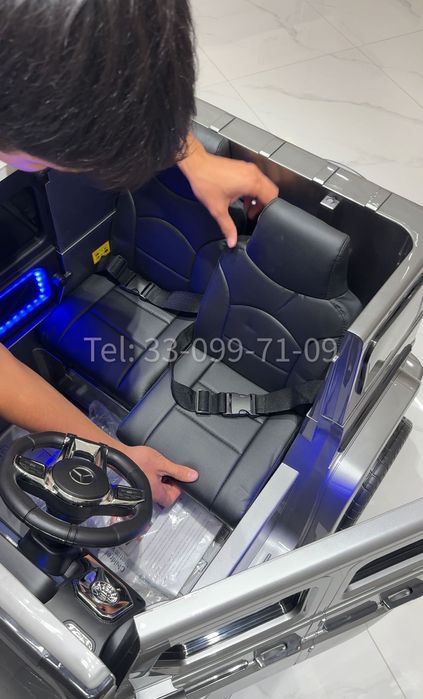 Детская машина 24в 4х4 | Гелик G63 | 2х местный, с пультом - до 10 лет