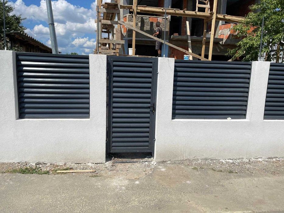 Productor porti garduri Jaluzele Lamele Z dublu vopsite