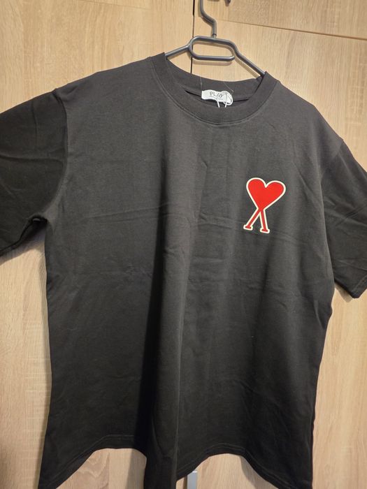 Tricou negru  dama Ami