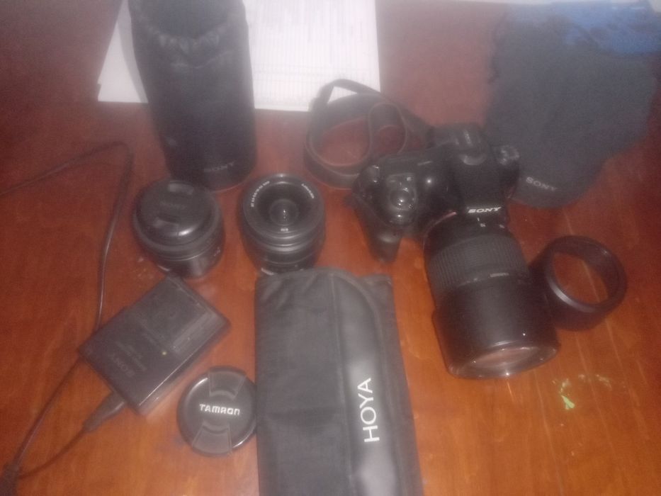 Сони Альфа 57, фотоаппарат