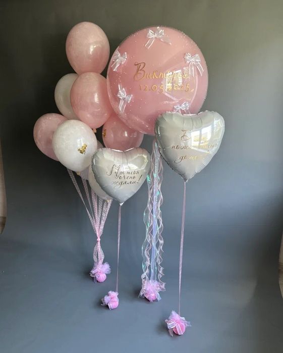 Воздушные шары на выписку