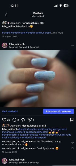 Unghii cu gel/ semi cu apex, experienta de peste 5 ani