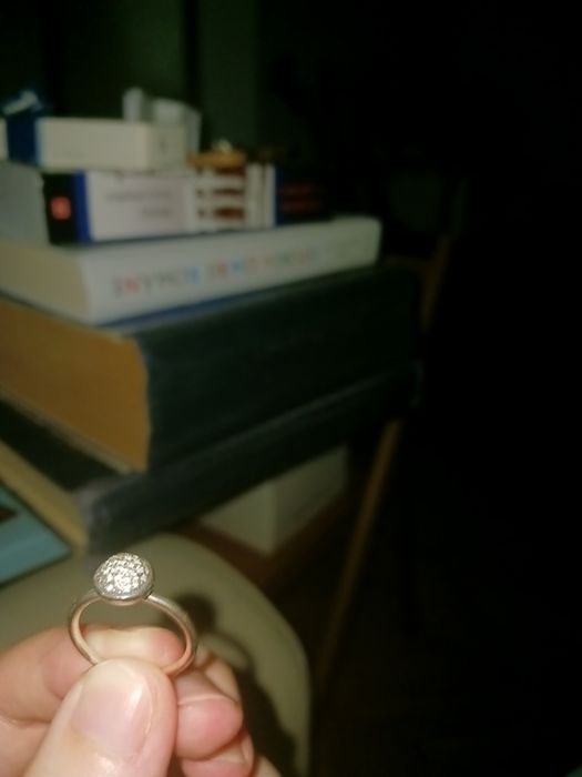 Inel Pandora original, discret, dar cu un farmec aparte