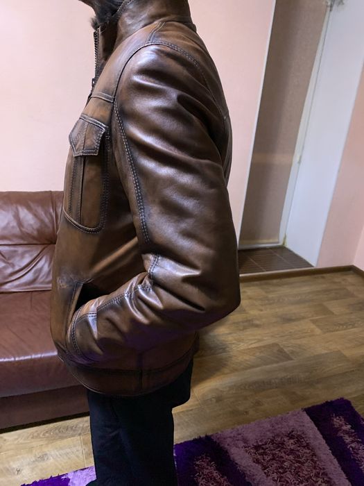 Мужская дубленка