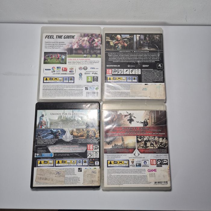 Lot 4 Jocuri PlayStation 3