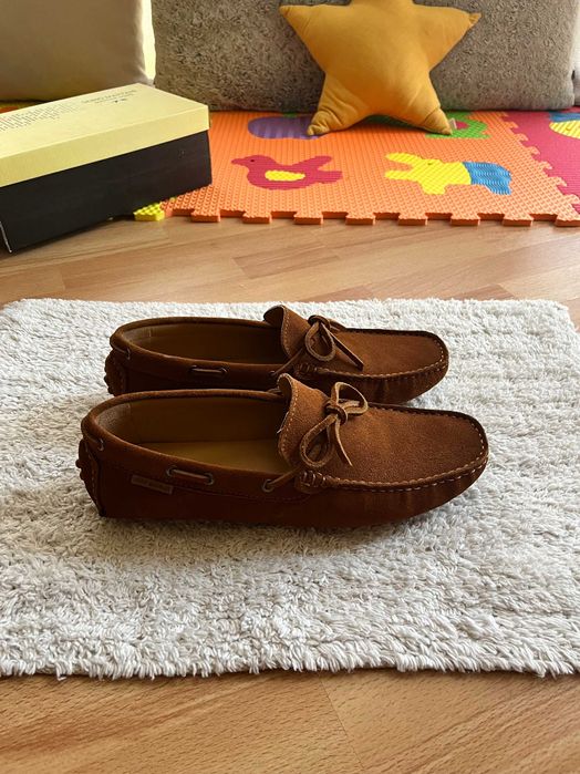 Кафяви мъжки мокасини Soho Mayfair