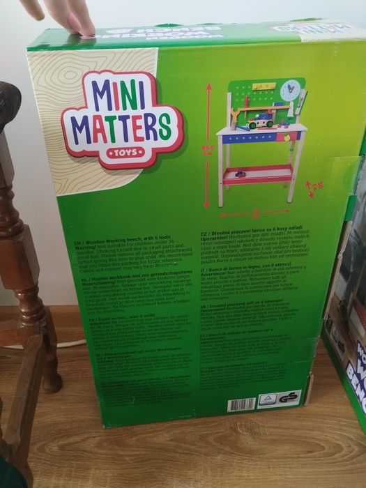 Banc de lucru de lemn