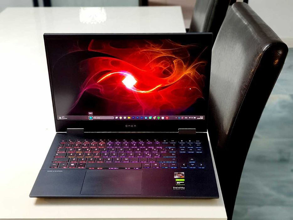 Laptop Gaming HP OMEN 15 | Ryzen 7 | 32GB RAM | GTX 1660 Ti | Win 11 Pro Ca nou 10/10