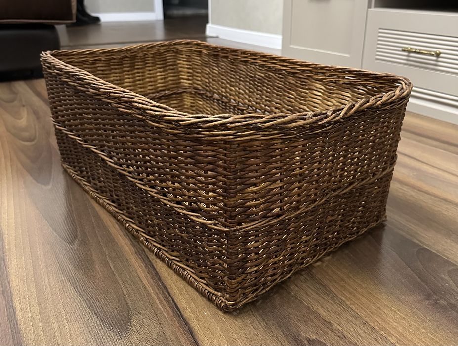 Плетенная корзина, ручной работы размерх 64*39*24