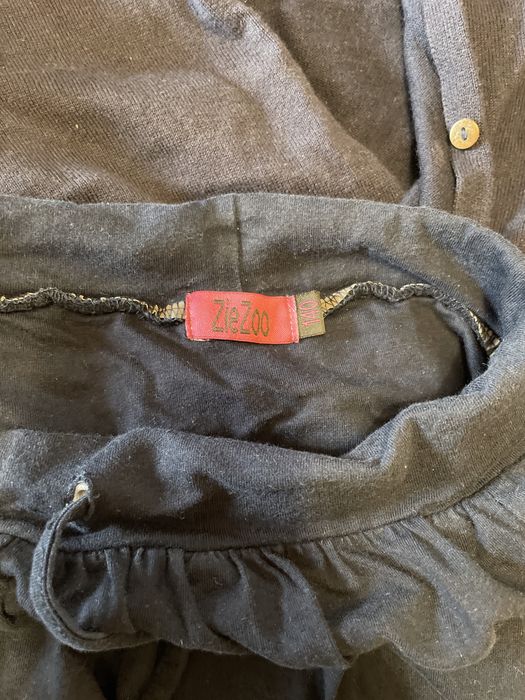 Комплект стилна жилетка от Zara с пола за момиче