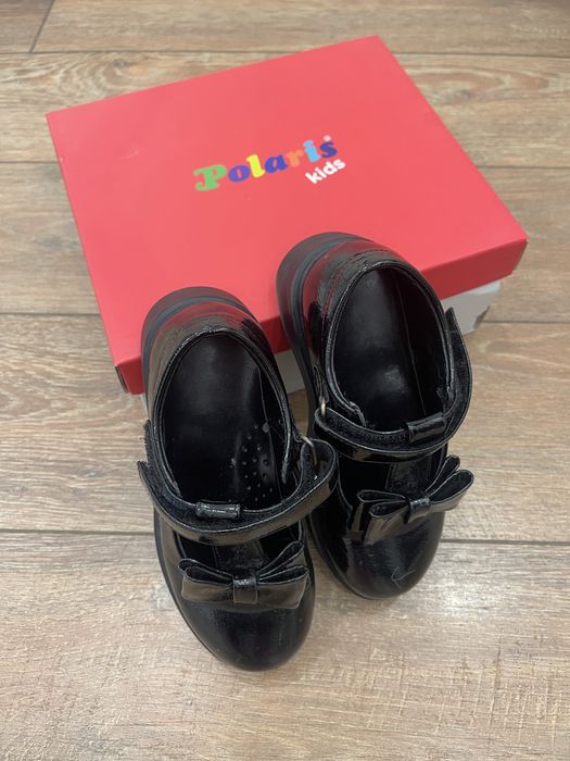 Туфли черные на девочку