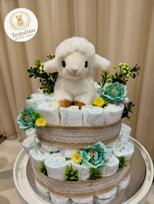 Торта от памперси