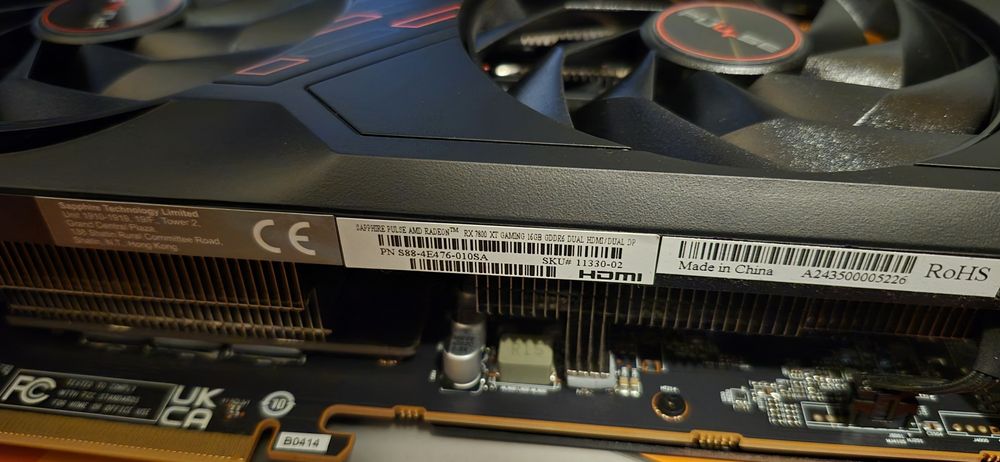 Placa video gaming RX 7800 XT 16GB Full Box