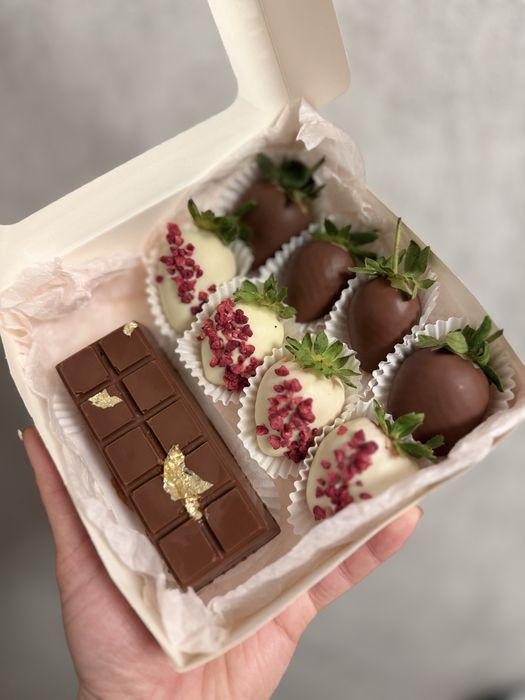 Клубника в шоколаде